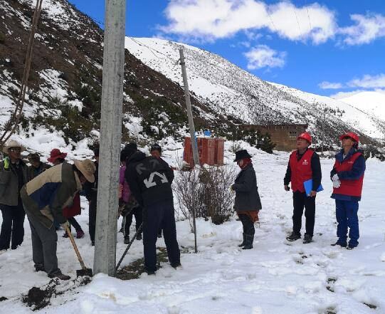 國網(wǎng)南充供電公司援藏幫扶小組：突遭特大暴風(fēng)雪，全力組織搶險(xiǎn)應(yīng)對(duì)