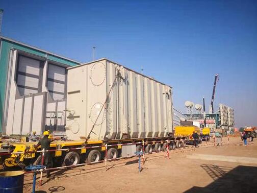 穿越1300公里，默拉直流項(xiàng)目重大件設(shè)備運(yùn)輸成功完成