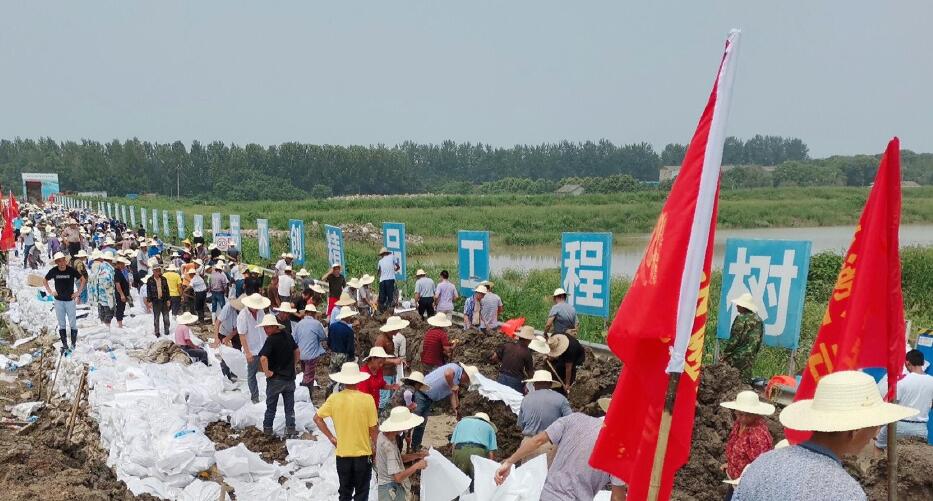 中國電建演繹一線戰(zhàn)洪圖