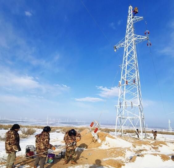 寧夏大唐國(guó)際南川風(fēng)電項(xiàng)目升壓站帶電成功