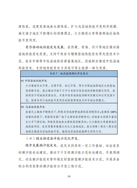 發(fā)改委、能源局等九部委聯(lián)合印發(fā)發(fā)布“十四五”可再生能源規(guī)劃！