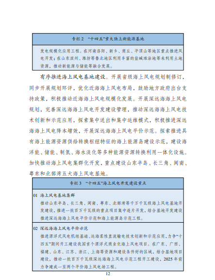 發(fā)改委、能源局等九部委聯(lián)合印發(fā)發(fā)布“十四五”可再生能源規(guī)劃！