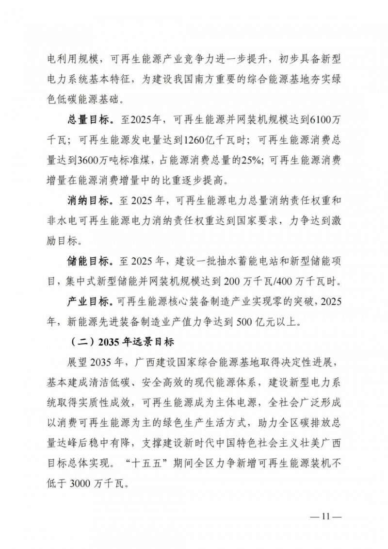 廣西“十四五”規(guī)劃：大力發(fā)展光伏發(fā)電，到2025年新增光伏裝機15GW！