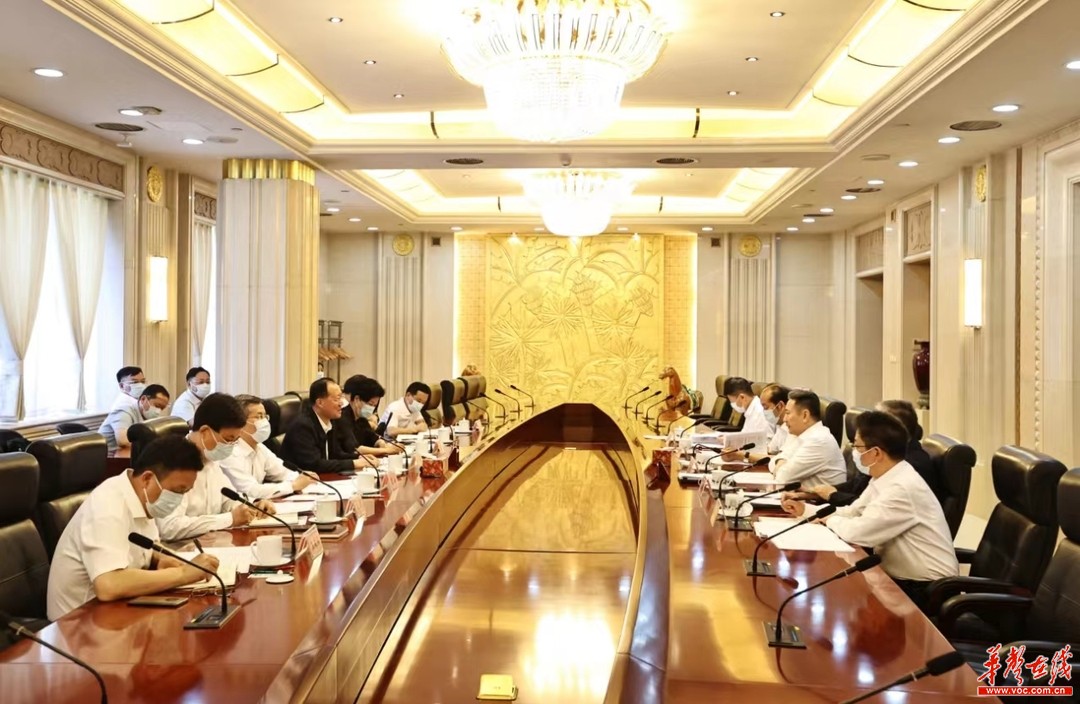 湖南省政府在京與交通運輸部、國家能源局、中國中車舉行工作會談