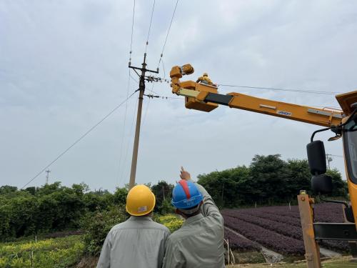 農(nóng)網(wǎng)線路改造完工，居民夏日用電不愁