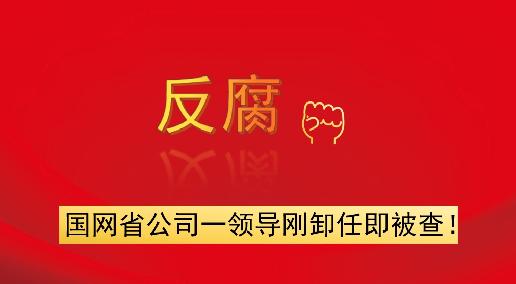 國網(wǎng)省公司一領導剛卸任即被查！